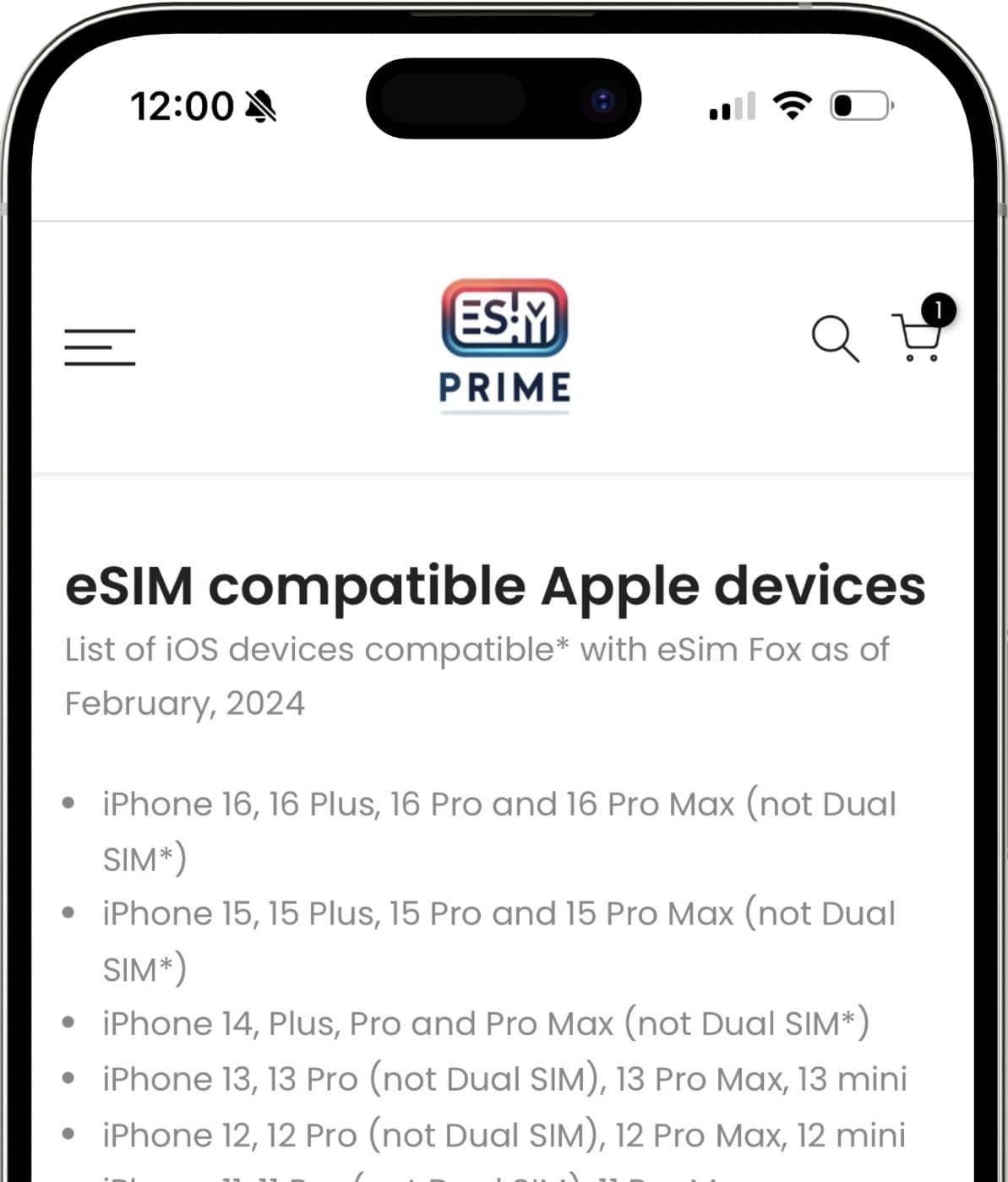 eSIM Travel Install – eSimPrime