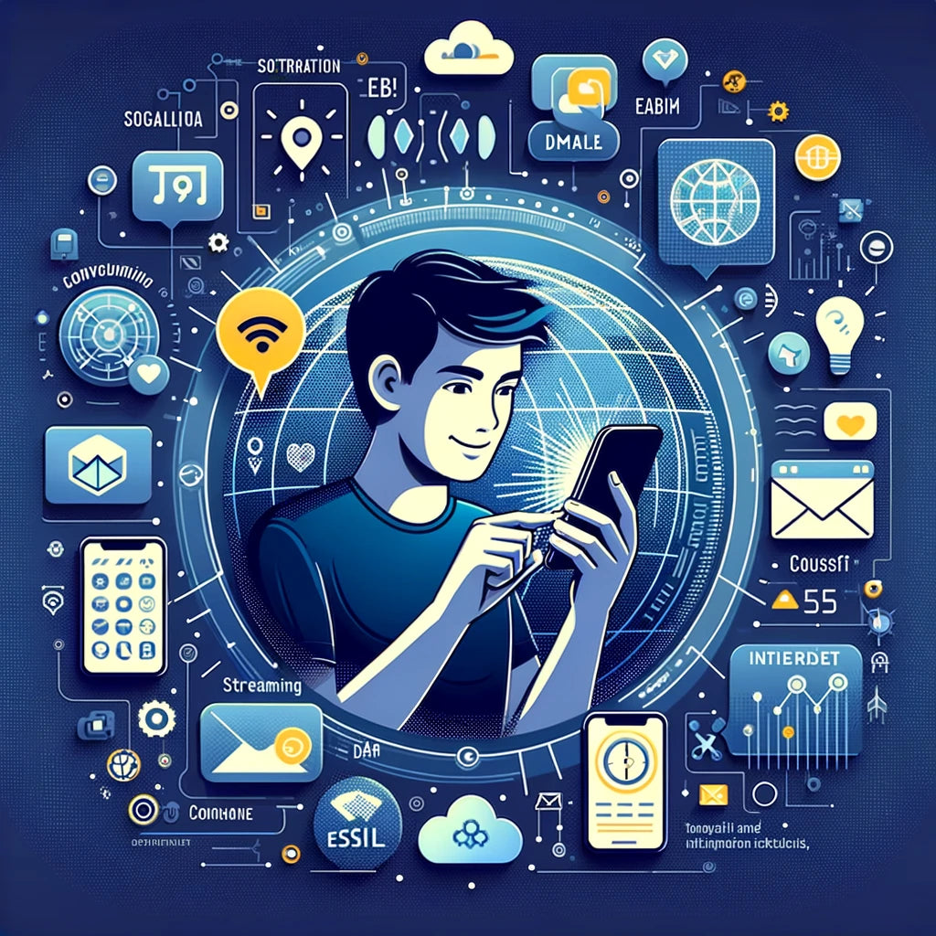 Can I access all apps and websites with my eSIM mobile data?