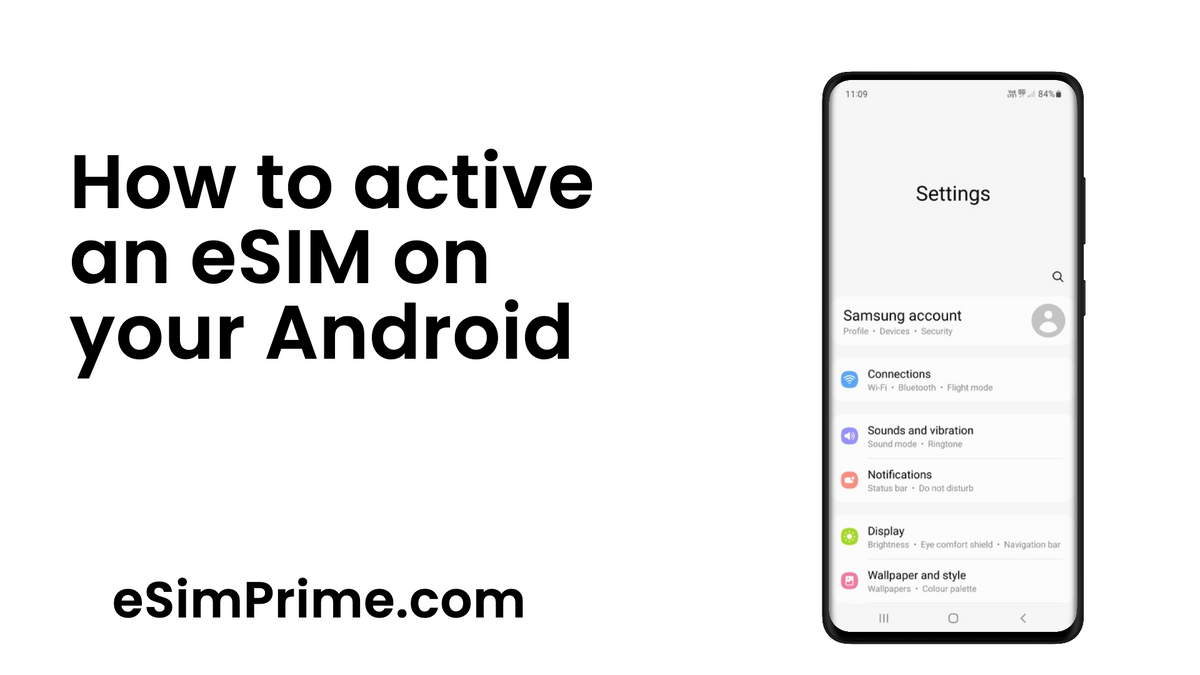 Video: eSIM setup on Samsung