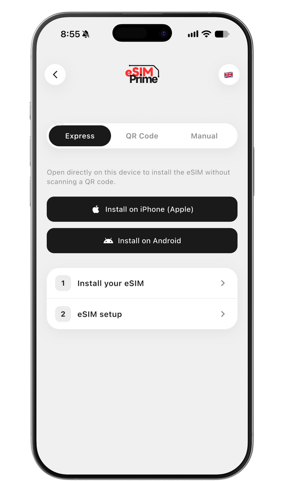 Install it in just a few steps and activate when ready